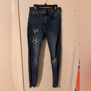 Express High Rise Skinny Jeans